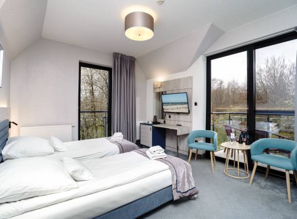 Double Room - sea view facing West