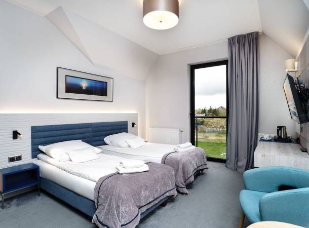 Double Room - sea view facing West