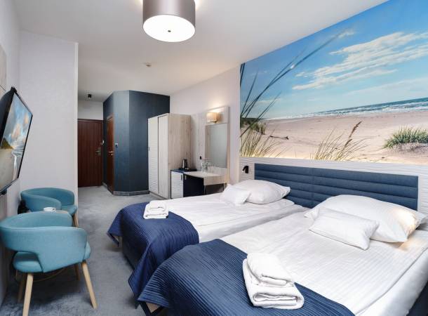 Double Room - sea view facing West